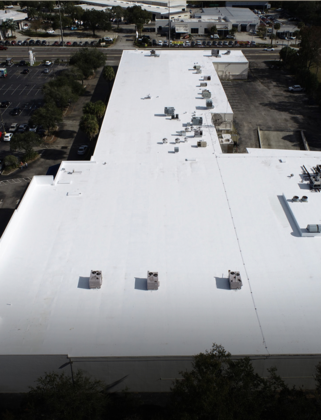 Silicone roof coating for weatherproofing solutions