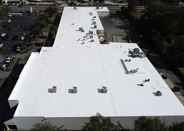 Weather-resistant silicone roofing system for durability