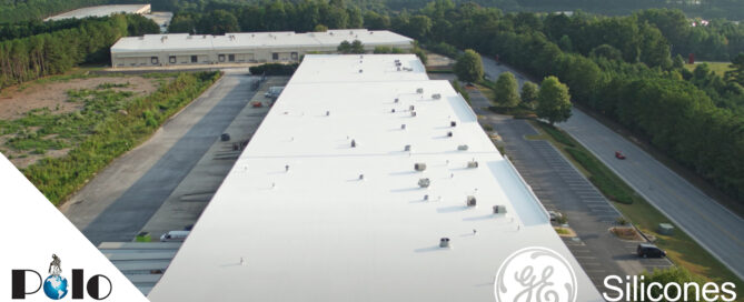 Silicone roof coating system