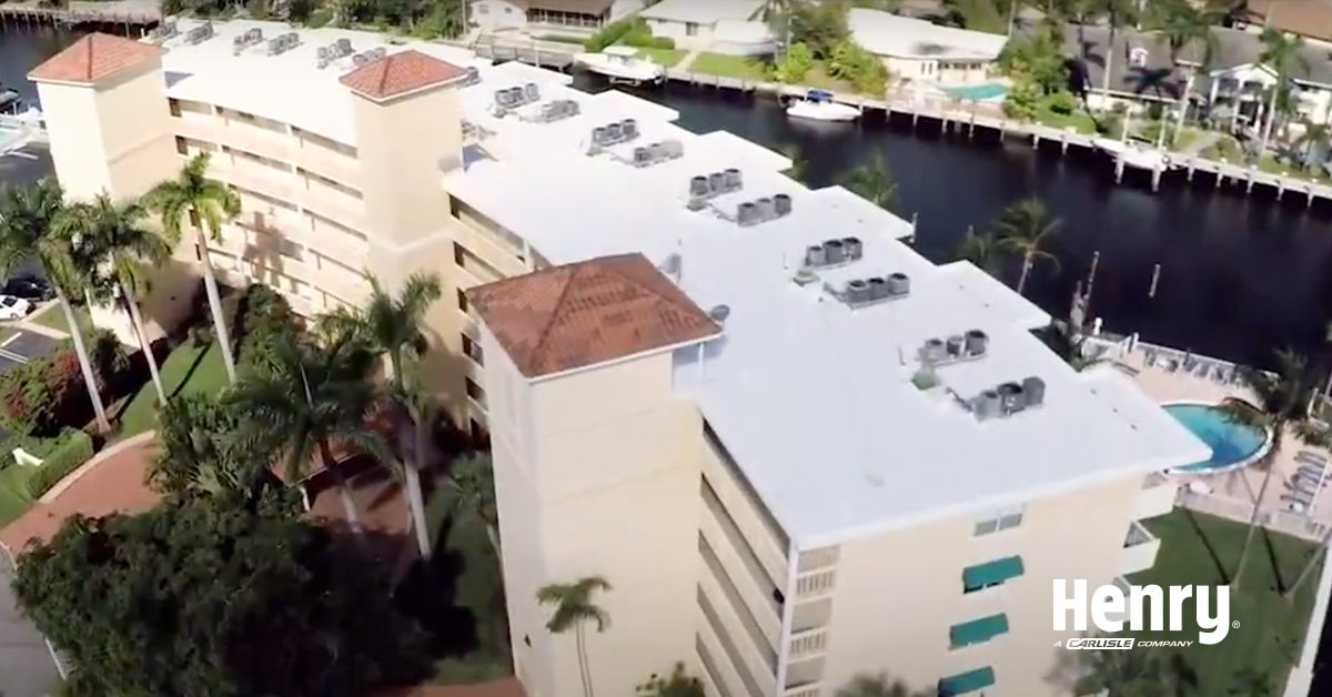 Roofer for a condominium